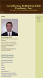 Mobile Screenshot of coralspringspsychiatrist.com